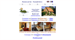 Desktop Screenshot of pension-am-see.de